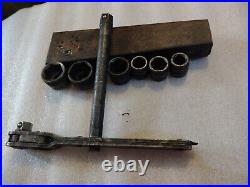 Hazet No. 230c HEX SOCKET SET IMPERIAL Vintage 1920's-1930's Made in Germany