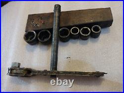 Hazet No. 230c HEX SOCKET SET IMPERIAL Vintage 1920's-1930's Made in Germany