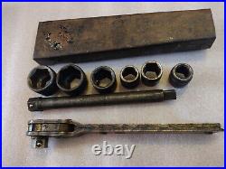 Hazet No. 230c HEX SOCKET SET IMPERIAL Vintage 1920's-1930's Made in Germany