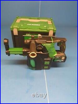 HiKOKI DH36DPB 36V Multi-Volt Brushless R Hammer Drill + Dust Extractor+Battery