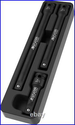 Impact Driver Extension Bar Set, 1/2 Drive 3-Piece Set 3, 6, And 8 Inch- LX-115