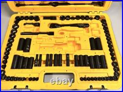 Incomplete DEWALT 184 Piece Mechanics Tool Kit Spanner Socket Set Ratchet