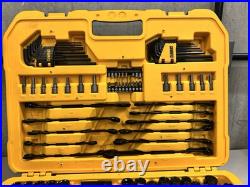 Incomplete DEWALT 184 Piece Mechanics Tool Kit Spanner Socket Set Ratchet