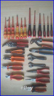 Joblot Hand Tools Ck Wera Bahco Grips Cutters Screwdriver Pliers Electrician
