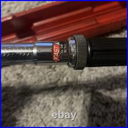 JoFast 2RCSL Torque Wrench 10-100nm/pivoting Head-3/8 Drive +3/8-1/2 Adapter