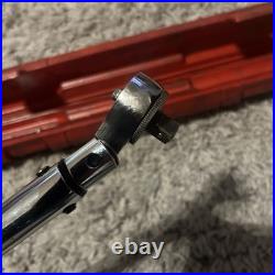 JoFast 2RCSL Torque Wrench 10-100nm/pivoting Head-3/8 Drive +3/8-1/2 Adapter