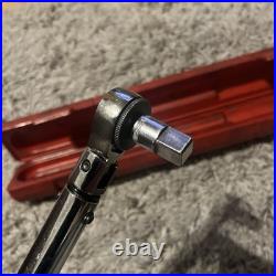 JoFast 2RCSL Torque Wrench 10-100nm/pivoting Head-3/8 Drive +3/8-1/2 Adapter