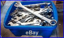 Job Lot Of Assorted Spanners, Sockets And Other Tools