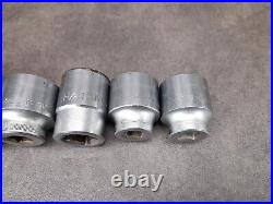 Job Lot of Various Size Truecraft Sockets Imperial Metric Whitworth ½/ ¾ Drive