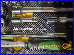 John Deere Set 23 Piece 1/2t Socket Set MCKT9A4501M1 Tools Garage Genuine