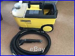Karcher Puzzi 200 Twin Pump Carpet Cleaner 4M Extraction Hose and NEW Hand Tool