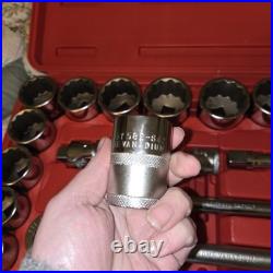 Kennedy Professional Metric/Inch Socket Set L36MA KEN-582-8740K 36 Piece Set