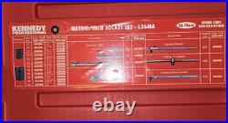 Kennedy Professional Metric/Inch Socket Set L36MA KEN-582-8740K 36 Piece Set