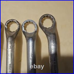 King Dick DDW Ring Spanner Set x 11 Chrome Vanadium Imperial 1/8W-3/4W