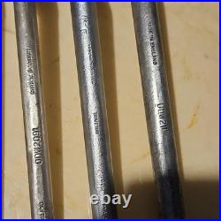 King Dick DDW Ring Spanner Set x 11 Chrome Vanadium Imperial 1/8W-3/4W