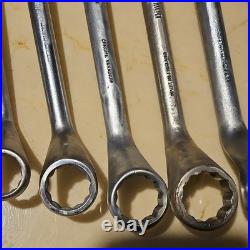 King Dick DDW Ring Spanner Set x 11 Chrome Vanadium Imperial 1/8W-3/4W