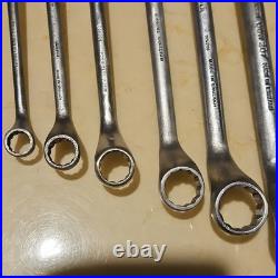 King Dick DDW Ring Spanner Set x 11 Chrome Vanadium Imperial 1/8W-3/4W