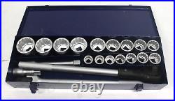 Kobalt 338521 20pc 3/4in Drive Mechanic's Tool set with Hard Case