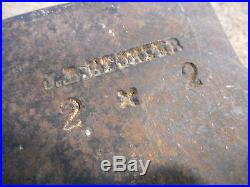 L234- Antique Hand Forged J. B. Stohler 2 x 2 Broad Axe Schafferstown, Pa