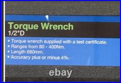 LASER 5220 TORQUE WRENCH 1/2D From 80Nm To 400Nm