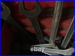 Large Box of Heavy Plant and Commercial Fitters Spanner's Job Lot Used VGC