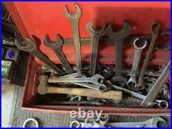 Large Box of Heavy Plant and Commercial Fitters Spanner's Job Lot Used VGC