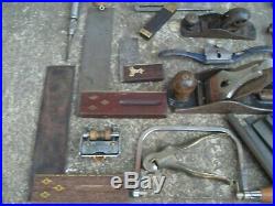 Large Job Lot Of Various Carpentry / Woodworking Tools Stanley / Marples Etc