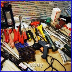 Large Toolbox & Selection Of Hand Tools Brand New Multimeter & Cable Detector