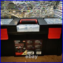 Large Toolbox & Selection Of Hand Tools Brand New Multimeter & Cable Detector