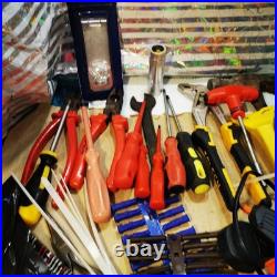 Large Toolbox & Selection Of Hand Tools Brand New Multimeter & Cable Detector
