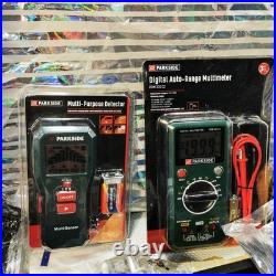 Large Toolbox & Selection Of Hand Tools Brand New Multimeter & Cable Detector