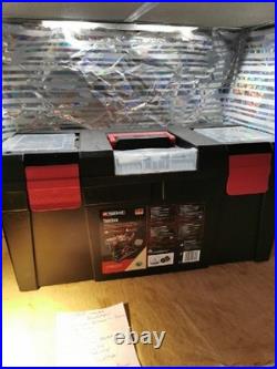 Large Toolbox & Selection Of Hand Tools Brand New Multimeter & Cable Detector