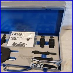 Laser 8842 1/2 Drive Tapered Locking Wheel Nut Removal Kit 18.5 to 25.5mm