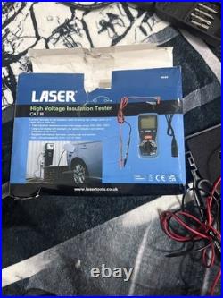 Laser Digital Multimeter with Test Leads Excellent Condition