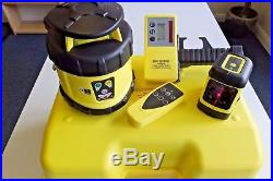 Laser Level kit with groundworks Rotary Laser & indoor Crossline +Tripod & Staff