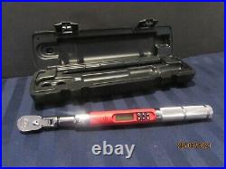 Like New Snap-on Digital Torque Wrench 1/4 Drive 12-240 In Lb