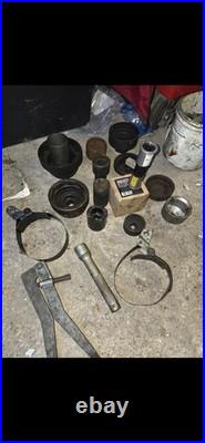 Lorry sockets with impact gun, also all the tools in the photo hgv