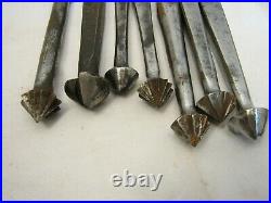Lot 45 Antique Brace Bits Drill Wood Boring Tool Hand Forged Spoon Sorby Marples