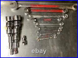 Lot Of 23 Wright Tools Standard Combination Wrenches and Sockets 1 1/2-3/8 USA