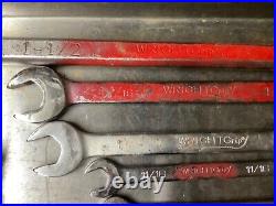 Lot Of 23 Wright Tools Standard Combination Wrenches and Sockets 1 1/2-3/8 USA