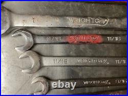 Lot Of 23 Wright Tools Standard Combination Wrenches and Sockets 1 1/2-3/8 USA