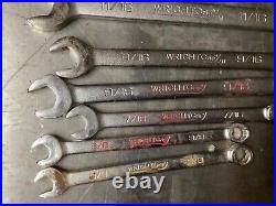 Lot Of 23 Wright Tools Standard Combination Wrenches and Sockets 1 1/2-3/8 USA