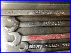 Lot Of 23 Wright Tools Standard Combination Wrenches and Sockets 1 1/2-3/8 USA