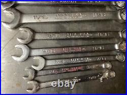 Lot Of 23 Wright Tools Standard Combination Wrenches and Sockets 1 1/2-3/8 USA