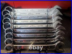 MAC Knuckle Saver Spanners Set Of 9 11mm-19mm 12pt