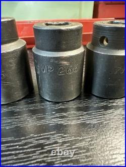 MAC TOOLS 15 Piece 1/2 Drive Deep Impact Socket Set 9/16 to 1-1/4& Tray USA MAC TOOLS 15 Piece 1/2 Drive Deep Impact Socket Set 9/16 to 1-1/4& Tray USA