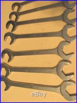 MAC TOOLS 4-Way Angle Head Wrench 11 piece Set SAE 1-3/8