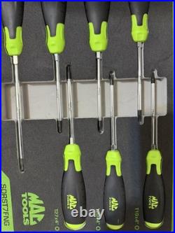 MAC Tools 7-pc Torx Screwdriver Set Foam Tray T10-T40 SDRST7FNG