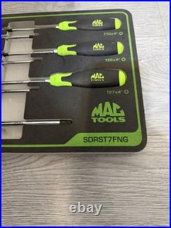 MAC Tools 7-pc Torx Screwdriver Set Foam Tray T10-T40 SDRST7FNG