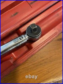 MAC Tools TWK 8250 1/2.5 Drive Torque Wrench with Case